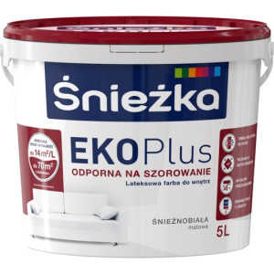 Emulsja EKO-ŚNIEŻKA Plus 5l Farba Biała