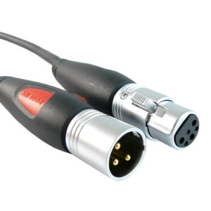 Przyłącze mikrofonowe wtyk XLR na gniazdo XLR PROLINK 2m