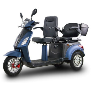 Dwuosobowy Skuter elektryczny BILI BIKE SHINO G5 niebiesko/czarny