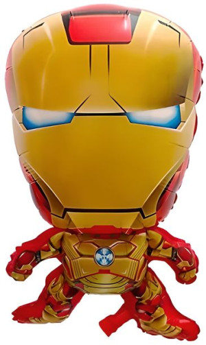 Balon Foliowy Urodziny Iron Man Hel Duży 71x42 Cm
