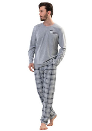 Piżama Męska bawełniana długa komplet 3XL +size