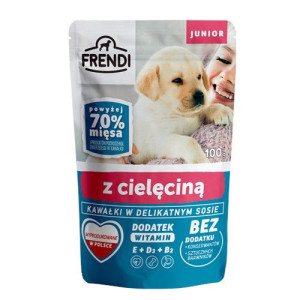 Frendi dla psów małych ras junior z cielęciną 100g