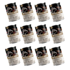 Pet Republic dla psów z wątróbką i warzywami 12x400g
