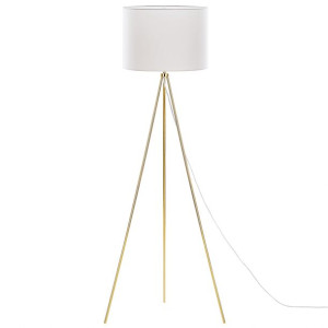 Lampa podłogowa biało-złota VISTULA