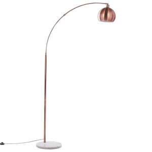 Lampa podłogowa metalowa miedziana PAROO