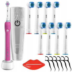 Szczoteczka Elektryczna Oral-b Pro 1 750 Etui Róż