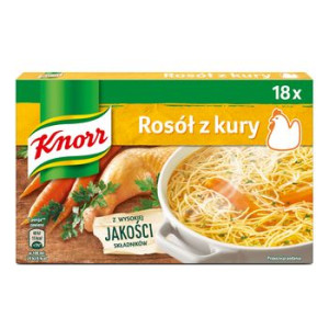 Knorr ROSÓŁ BULION Z KURY 9L 180G-3szt