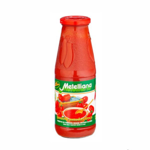 Pomidory rozdrobnione bez skórki 690 g Metelliana