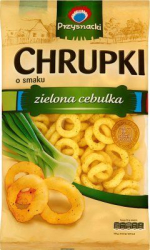 Pakiet 14szt Przysnacki chrupki o smaku zielona cebulka 150g