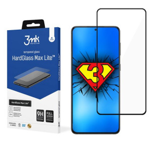 3mk Hard Glass Max Lite Samsung S22+ Black