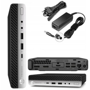 MOCNY Micro PC HP 600 G3 i5-7gen 8/500 HDD W10 DP