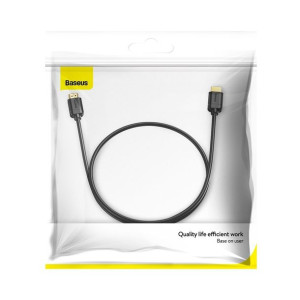 Kabel Baseus Hdmi 2.0, 4k 30hz 3d, Hdr 18gps 5m Black