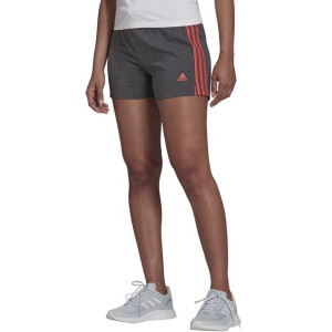 Spodenki adidas Essentials Slim 3 Stripes Shorts HD1810 - SZARY; S