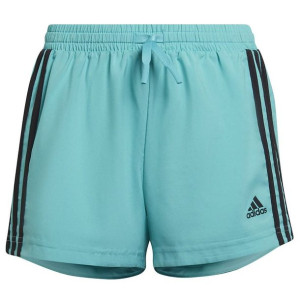Spodenki adidas 3S Short Jr girls HE2013 - NIEBIESKI; 170 CM