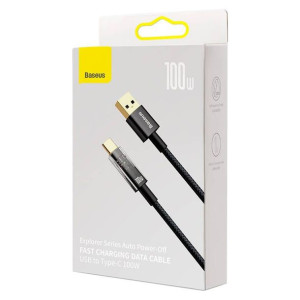 Kabel Baseus Explorer Usb/usb-c 100w 1m Black