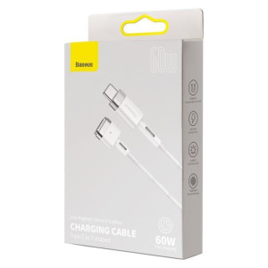 Kabel Baseus Zinc Magnetic Usb-c Do Macbook 60w 2m White