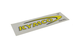 Naklejka Kymco Żółta Kat-g 0943 200x50mm