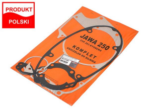 Uszczelka Jawa 250 Typ 353-04 Kyvacka Nowszy Typ Klingeryt Kpl. Duży
