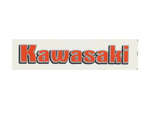 Naklejka Kawasaki Pomarańczowa 0949 Kat-g