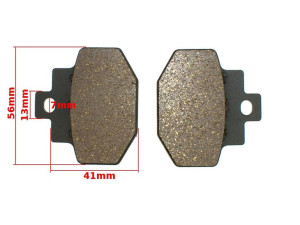 Klocki Hamulca Piaggio Vespa Gtx125/180 12"