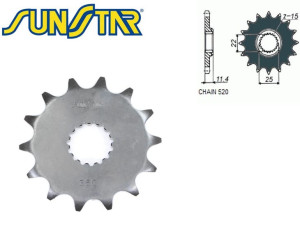 Zębatka Przód Sunstar Sunf360-14