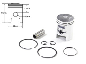 Tłok Honda 41mm Pin 12 - Zapas