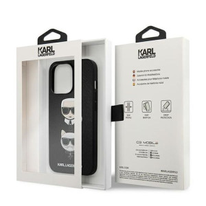 Karl Lagerfeld Iphone 13 Pro Max Karl&choupette Klhcp13xsakickcbk Black