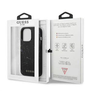 Guess Iphone 13 Pro Marble Guhcp13lpcumabk Czarny/black
