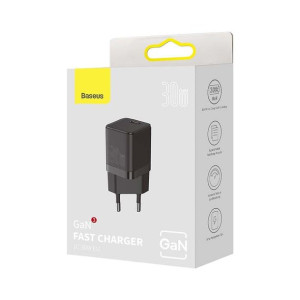 Ład Sieciowa Baseus Gan3 Usb-c 30w Black