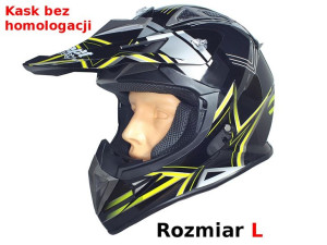 Kask Safebet Hf-116 Black Q158 Yellow L (brak Ece)