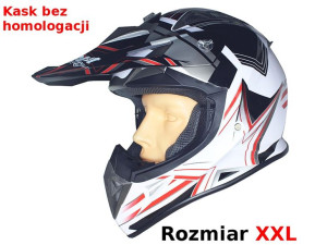 Kask Safebet Hf-116 White Q158 Red Xxl (brak Ece)