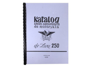 Katalog Części Zamiennych Pannonia De Luxe 250