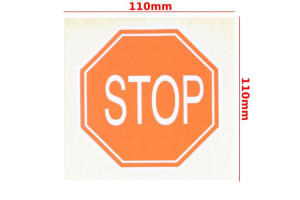 Naklejka Znak Stop Kat-d
