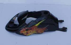 Plastik Przód Czarny Atv Leopard 125 Charming