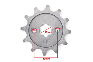 Zębatka Przód Atv 530 12z Wałek 17mm