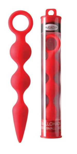 MALESATION Ballchain small red