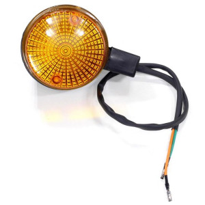 Kierunkowskaz Mz / Simson Okrągły Pomarańczowy Przód Import