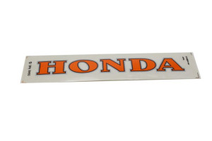 Naklejka Honda Pomarańcz Duża 0946 190x30mm Kat-g