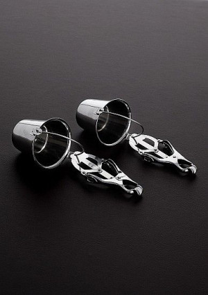 2 Nipple Clamps with Buckets