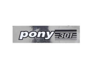 Naklejka Romet Motorynka Pony Biała 301 Kat-k