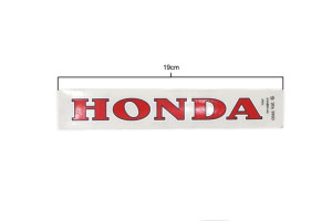 Naklejka Honda Czerwona Duża 0946c 190x30mm Kat-g
