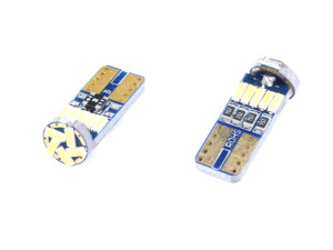 Żarówka 12v Led T10-4014-15smd Biała (brak Ece)