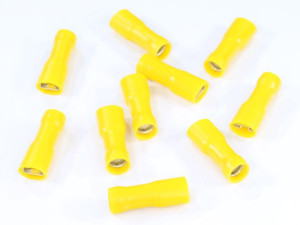 Konektor Płaski 6,3mm Żeński Pełna Izolacja, 0,8mm, 4-6mm