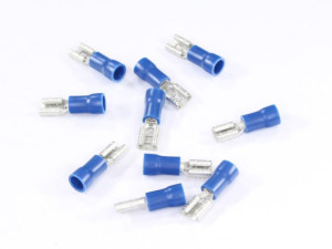 Konektor Płaski 4,8mm Żeński Izolowany, 0,8mm, 1,5-2,5mm