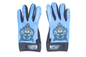 Rękawiczki Yd Racing Niebieskie Wolf