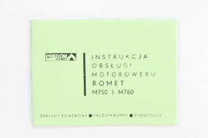 Katalog Instrukcja Obsługi Romet M750 M760