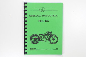 Katalog Instrukcja Obsługi Shl 125