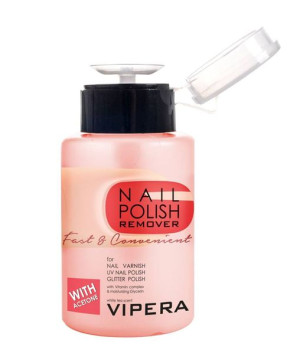 VIPERA Zmywacz do Paznokci FAST & CONVENIENT acetonowy 175 ml