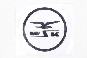 Naklejka Wsk Czarna/białe Tło 0539 Kat-g