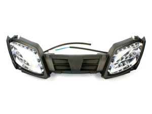 Lampy Przód Atv 125 Led Lewa / Prawa Komplet Z Plastikiem Fuxin Wb